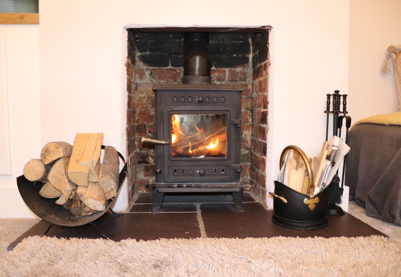 Wood burner perfect for the colder days 