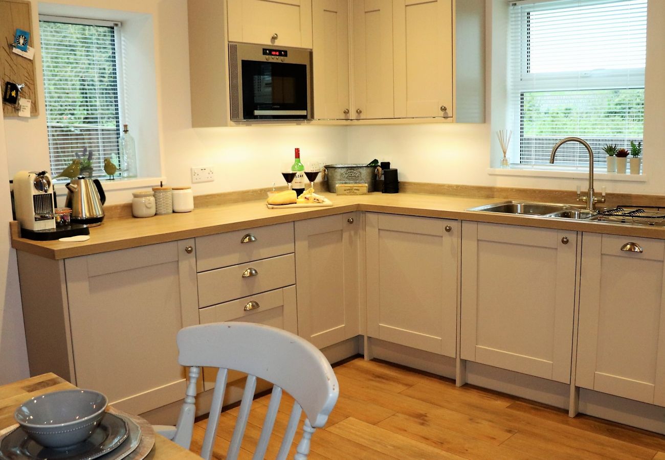 Homely well equipped kitchen ideal for guests with dogs