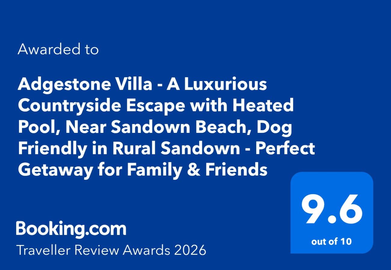 Villa in Sandown - Adgestone Villa, Sandown,  Isle of Wight.  